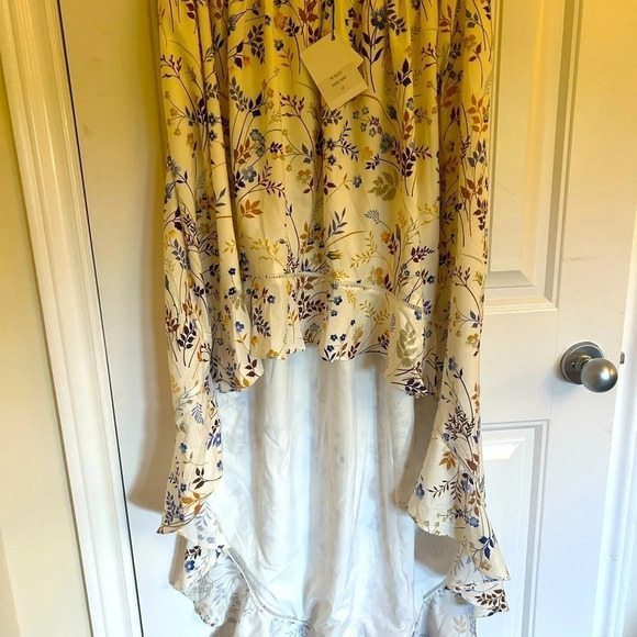 “By Egries” “Zadia” skirt shorter front longer bag size M NWT stunning boho - Picture 9 of 11